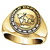 World Explorer Official Ring of the Avid Traveler. Right-click to download images.