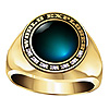 World Explorer Official Ring of the Avid Traveler. Right-click to download images.